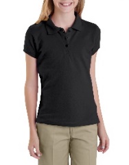 A person wearing a black polo shirtDescription automatically generated